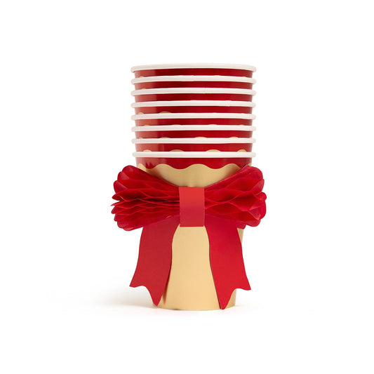 Sip & Sparkle Bow Cup Set | 8 count