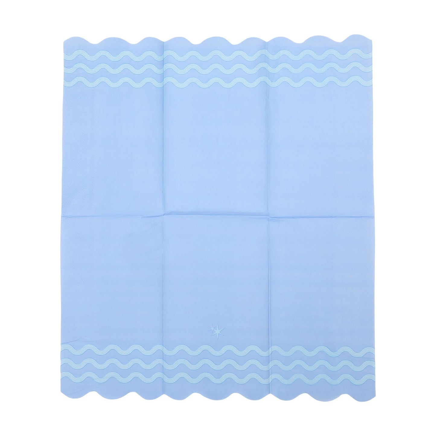 Colorful Ric Rac Rainbow Guest Napkins by Packed Party featuring vibrant rainbow zigzag design for special occasions