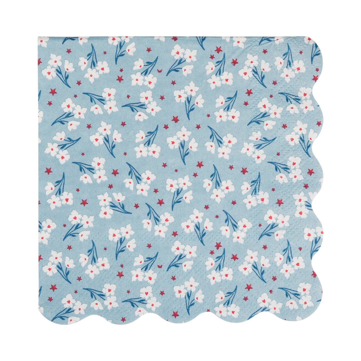 My Mind’s Eye floral cocktail paper napkins set with colorful floral pattern for parties and gatherings.