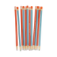 Colored Pencil Reusable Straws | 12 count