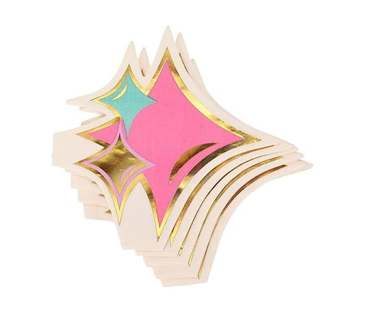 Just Sparkle Diecut Dessert Napkin | Pack of 20