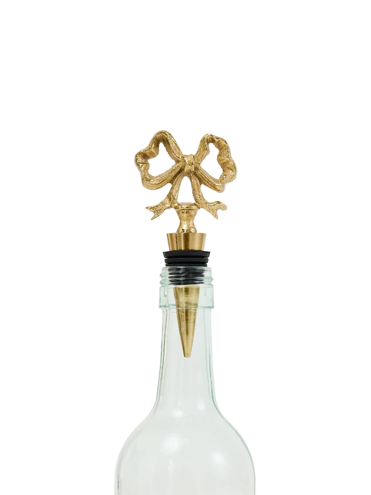Wine Stopper | Gold Bow