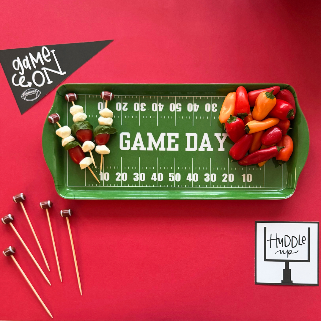 Gameday Melamine Tray