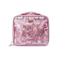 Pink Bows and Confetti Lunchbox by Packed Party, featuring a colorful design with pink bows and confetti pattern.