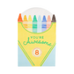 Crayon Box Shaped Dinner Napkins | 24 count