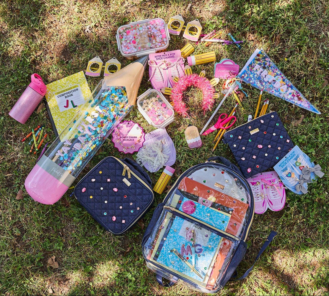 Denim & Gems Quilted Lunchbox