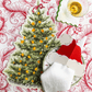 Festive Christmas Tree Paper Placemats | 12 count