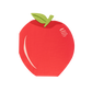 Apple Shaped Napkin | 24 count