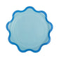 Ric Rac Edge Dessert Plates 7" | Set of 8