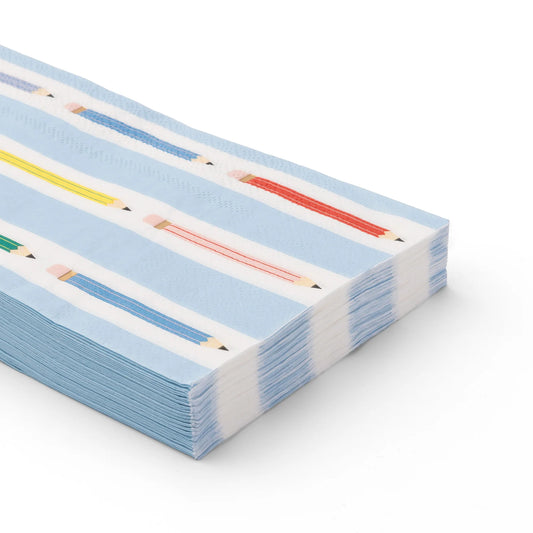 Pencil Stripe Guest Towels | Pack of 20