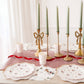 Red Striped Paper Table Runner | 19.5” x 150”