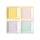 Gingham Plate Set 9" | Set of 8