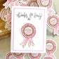Thirteenwinks Mother's Day sticker card featuring the message "Best Mom Ever!" with colorful floral design and decorative stickers.