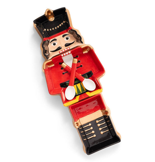 Holiday Nutcracker Appetizer Plate