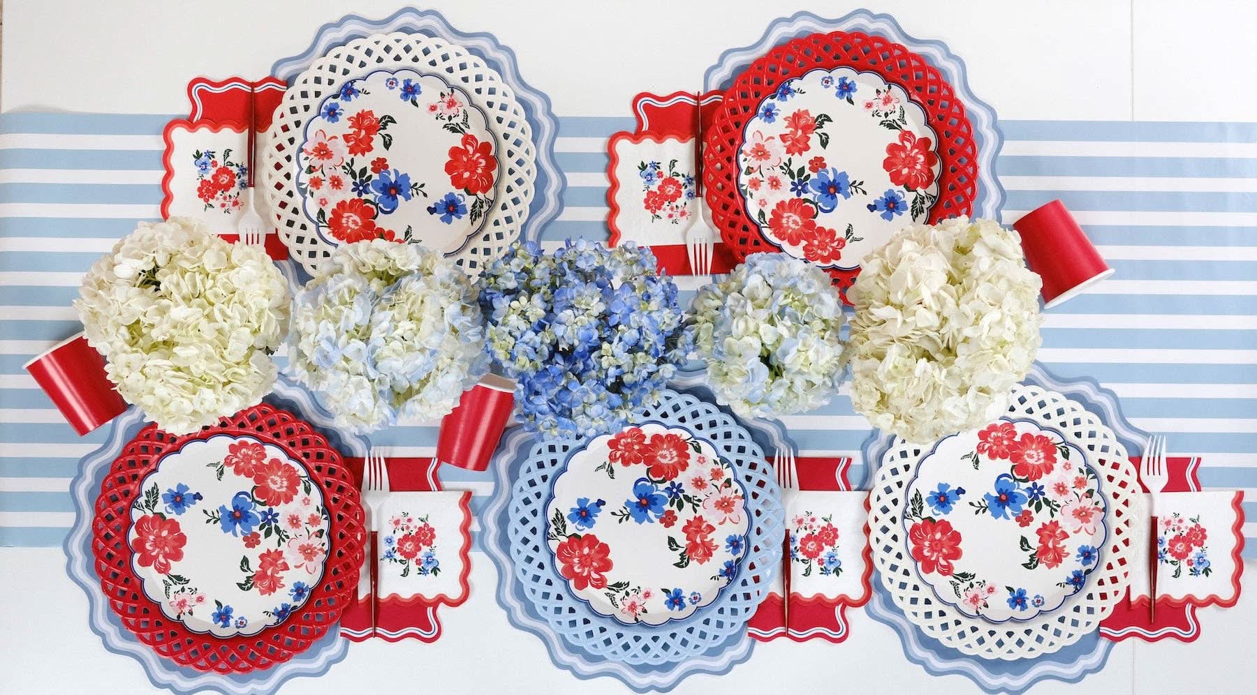 White Basketweave Dinner Paper Plates - Porcupine Paper Co.