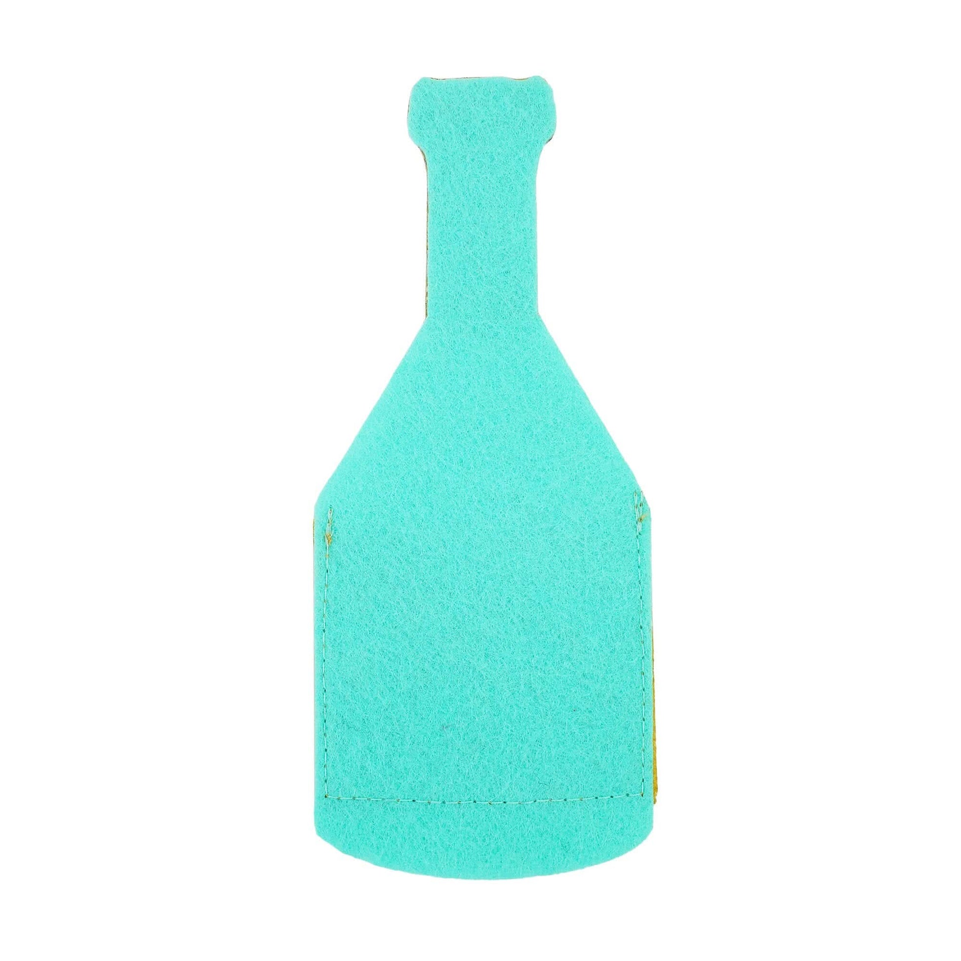 Packed Party Pop the Bubbly Champagne gift card holder featuring a festive, colorful design for celebration occasions.