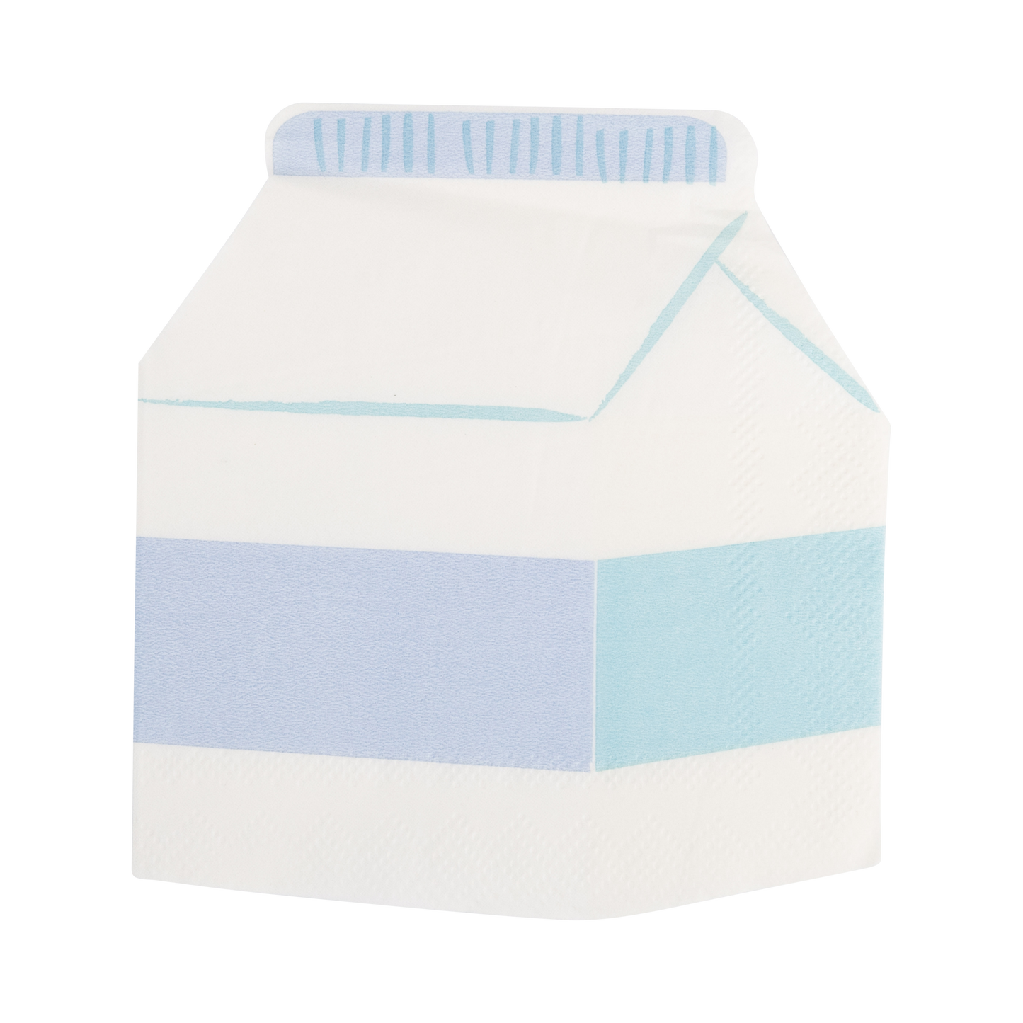 Milk Carton Cocktail Napkin Set | 24 count