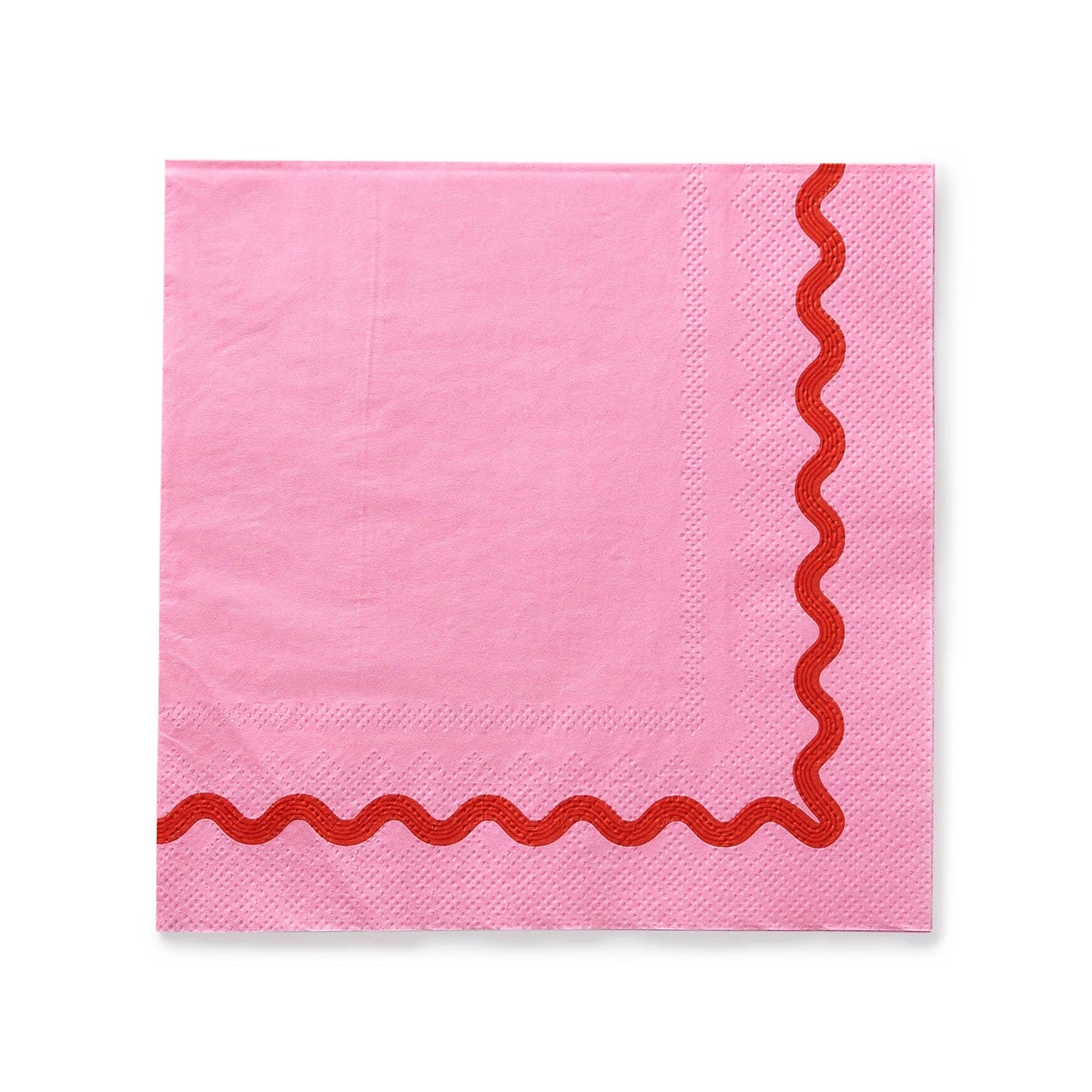 Rainbow Ric Rac Assorted Lunch Napkin - Porcupine Paper Co.