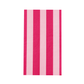 Light & Haute Pink Cabana Stripe Guest Towels | 20 Count - Porcupine Paper Co.