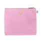 Packed Party Taylor Quilted Hearts Confetti Pencil Pouch with pink and white heart pattern and quilted fabric design.