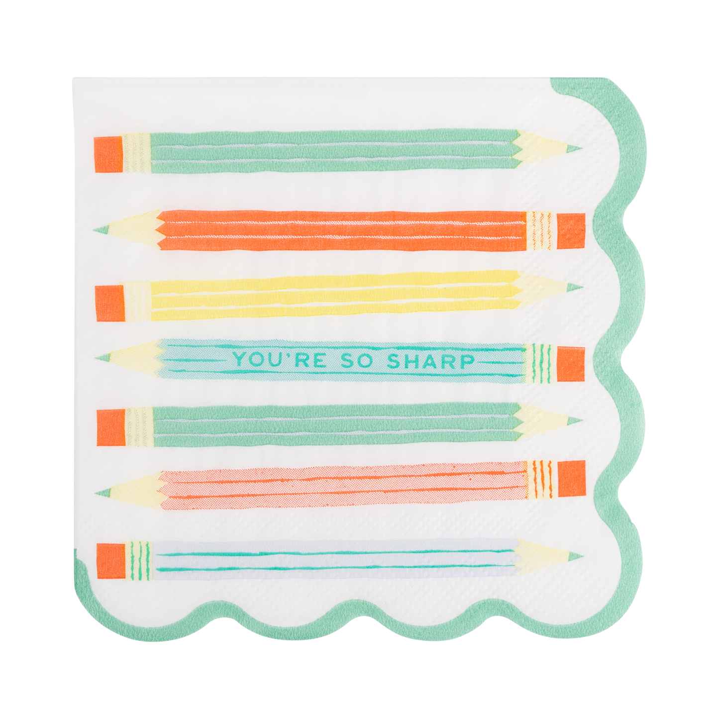 Pencil Cocktail Napkins | 24 count