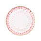 Valentine Red Gingham Dessert Plates 8.25" | Set of 8 - Porcupine Paper Co.