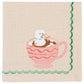 Cozy Cups Christmas Cocktail Napkins | Set of 4