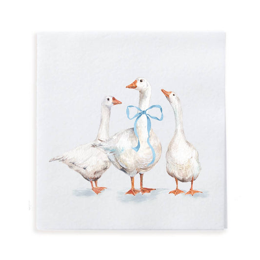 Goose Cocktail Napkins | Pack of 18
