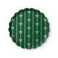 Emerald Green Signature Bow Small Plates 8.25" |  Set of 8