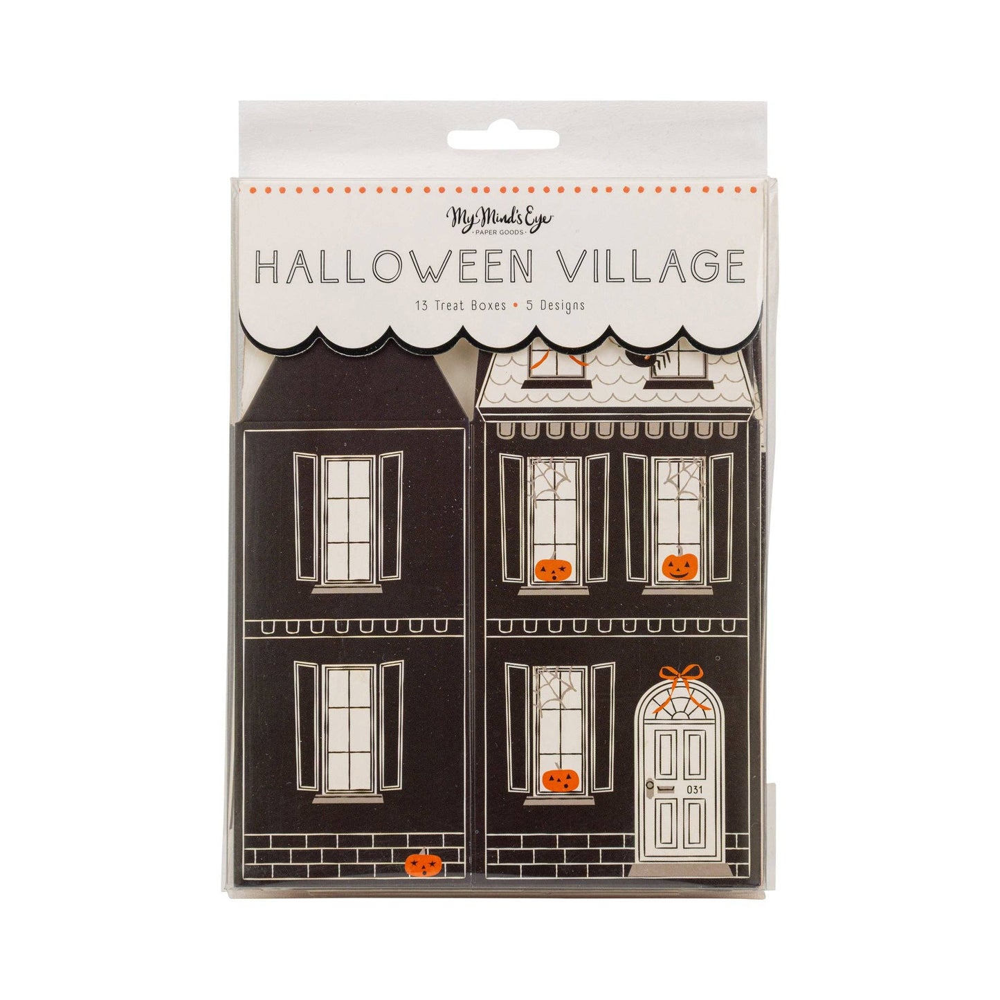 Halloween Village Treat Boxes | 13 count