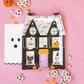 Spooky House Shaped Plate | 8 count