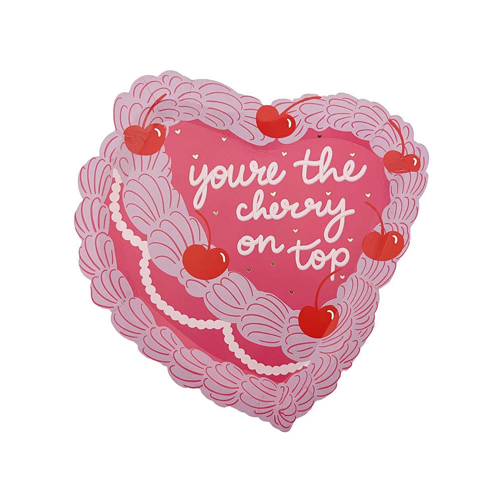 You're The Cherry On Top Dessert Plates | Pack 8