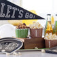 Football Jumbo Baking/Food Cups | 40 count