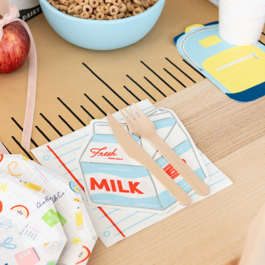 "Notebook" Large Napkins | Pack of 16
