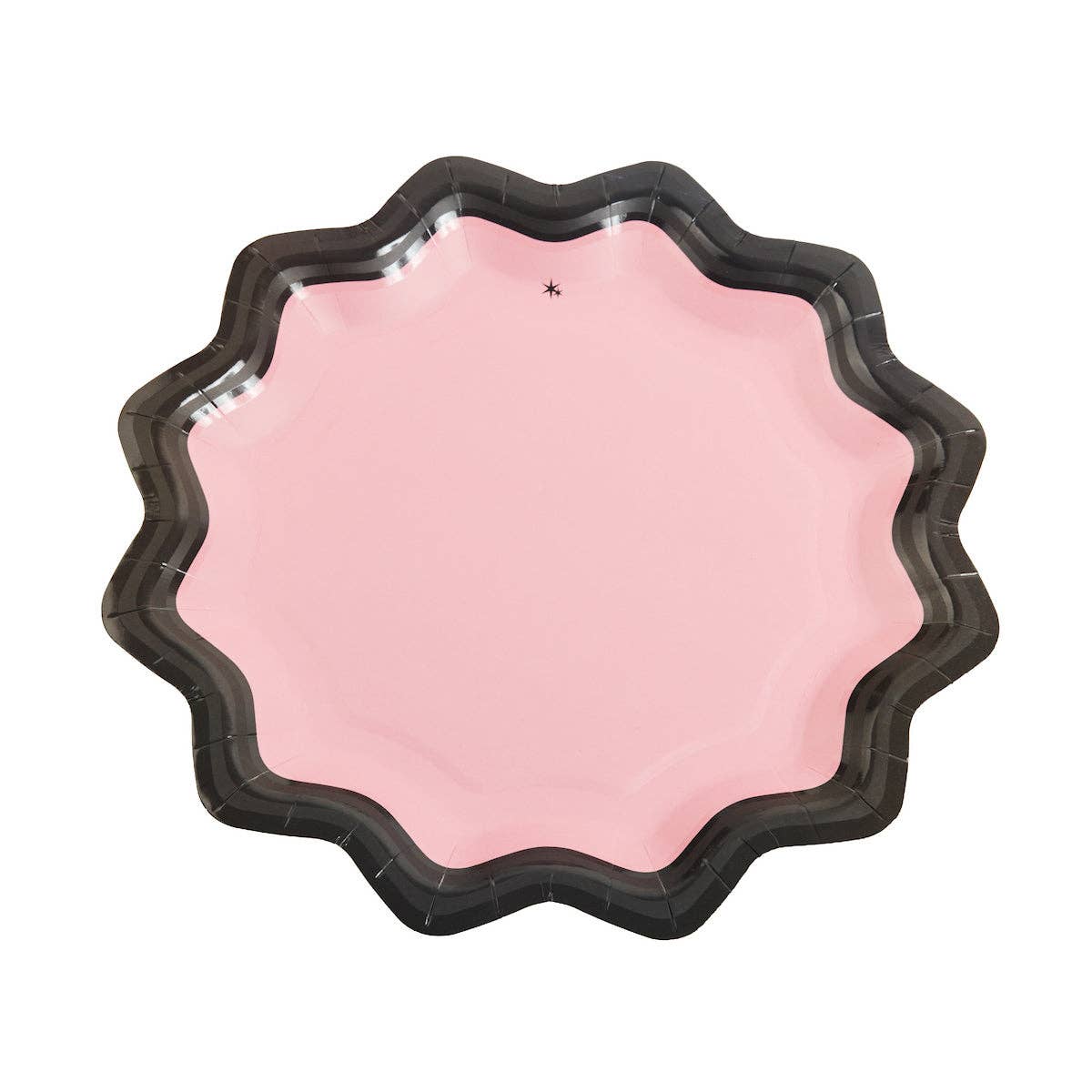 Pink & Black Halloween Dinner Plates 10" | 10 count