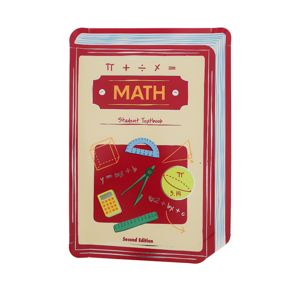 Textbook Large Plates 10" x 7" | Pack of 8