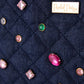 Denim & Gems Quilted Lunchbox