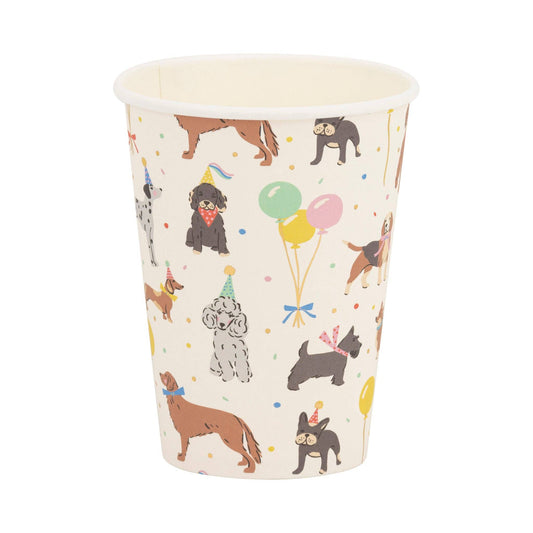 Dog Party Cups | 12 oz | Pack of 8