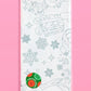 Merry Christmas Coloring Paper Tablecloth