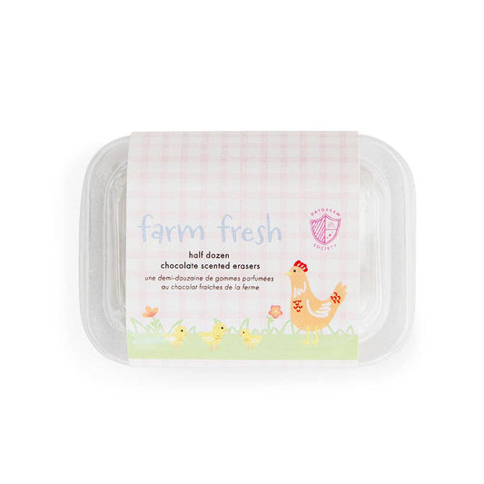 Farm Fresh Eraser Set | Set of 6