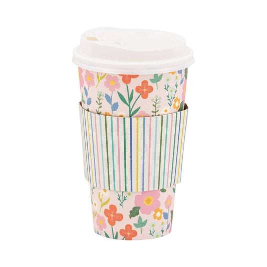 Spring Floral To-Go Cup | 8 count