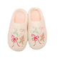 Gingerbread Bows - Christmas Sweets Slippers
