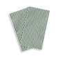 Green & White Stripe Guest Napkins | 24 count