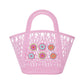 Petal Party Silicone Basket & Floral Charms Set - Porcupine Paper Co.