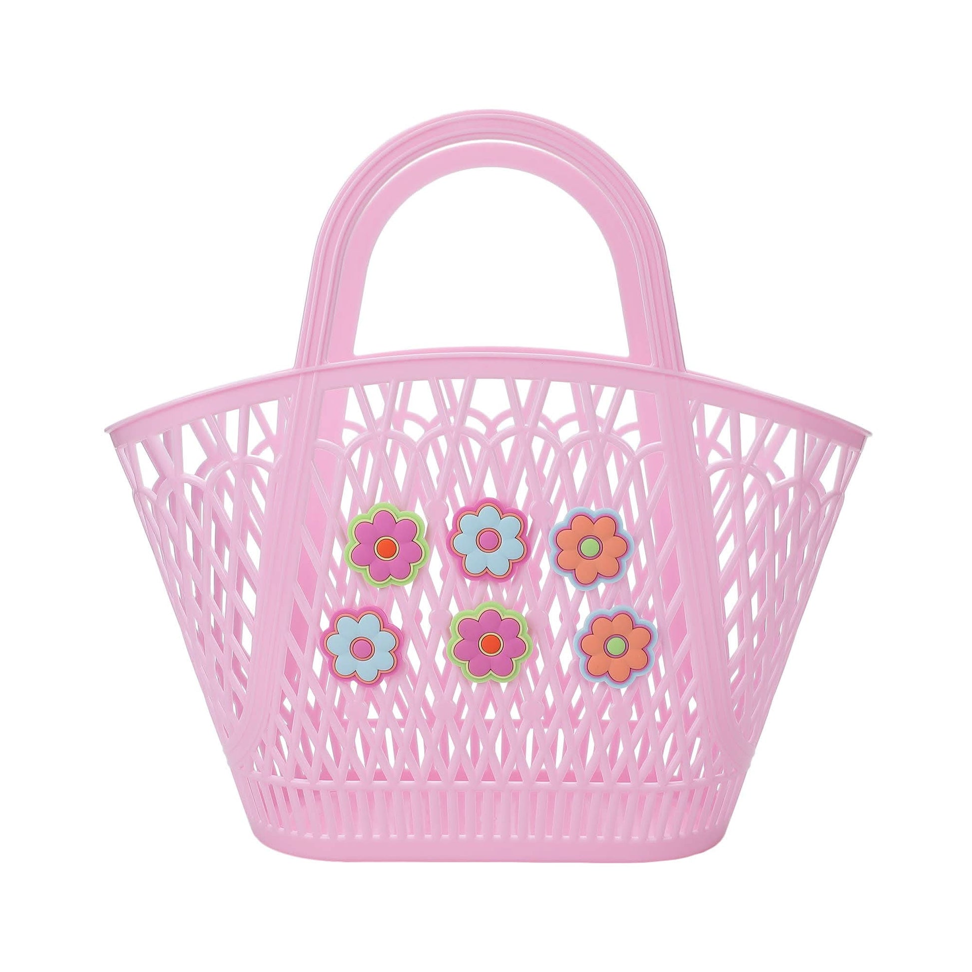 Petal Party Silicone Basket & Floral Charms Set - Porcupine Paper Co.