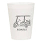 Golf Cart Roadie Frosted Cups | Pack of 6 or 10