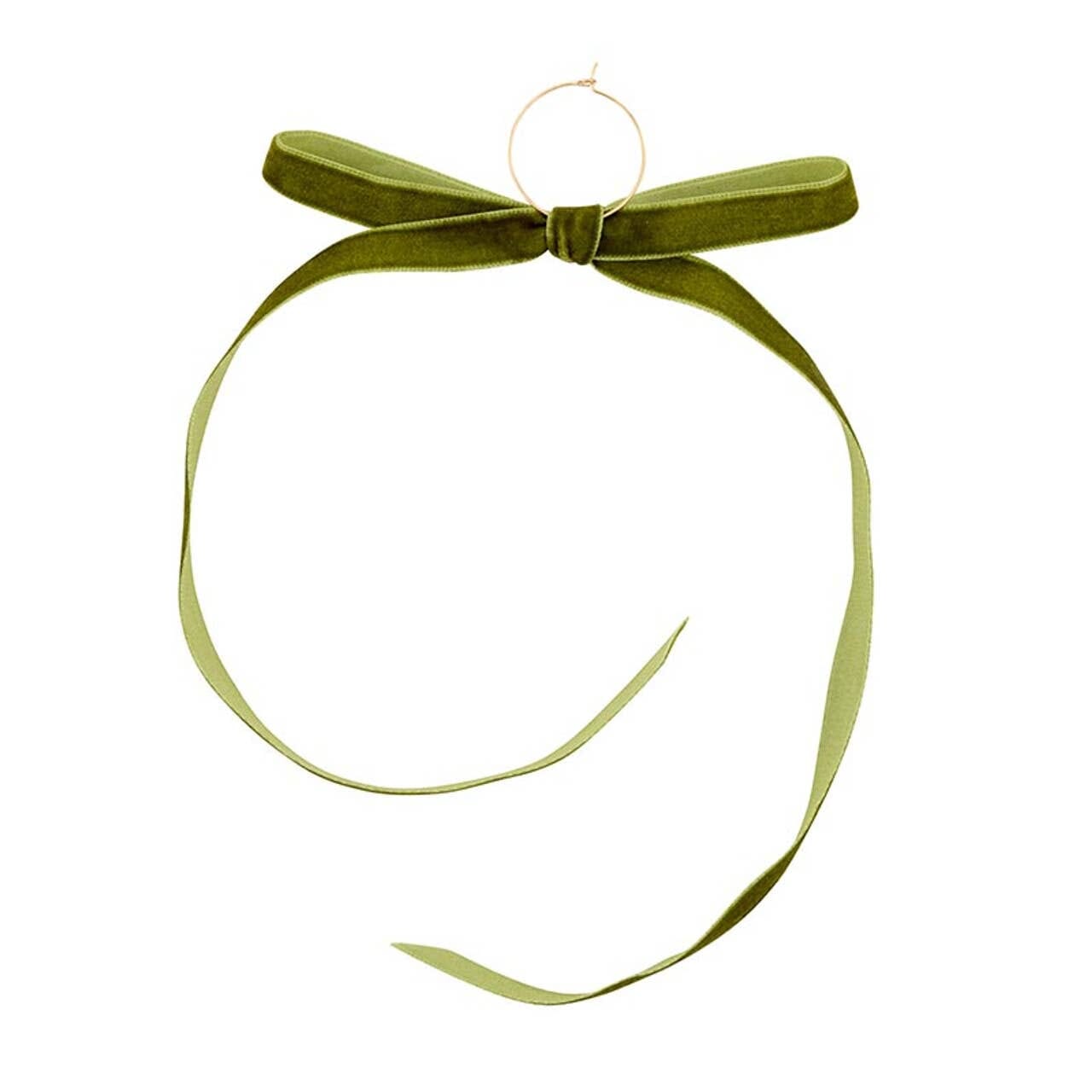 Velvet Bow Wine Charms | Set of 6