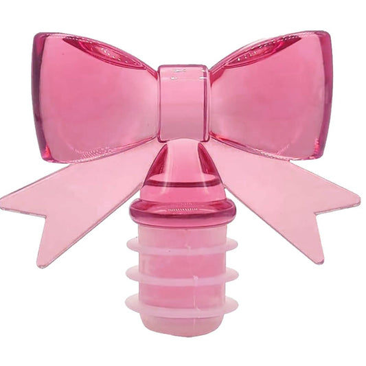 Wine Bottle Stopper | Pink Bow Bottle Stopper