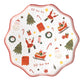 Christmas Cheer Dinner Paper Plates | Pack of 8
