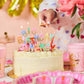 Big Birthday Energy Glitter Birthday Candles Set - Porcupine Paper Co.